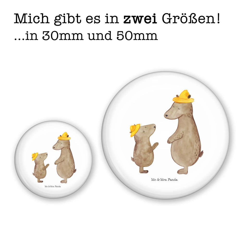 Button Bears with hats Pin, Lapel Pin, 50mm Button, Button, Family, Father's Day, Mother's Day, brother, sister, Mom, Dad, dad, child, daddy, sons, father, children, father-son, role model, favourite person, family, bear, son, father's day