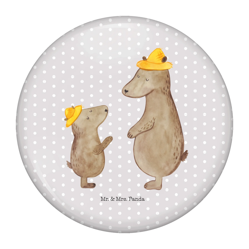 Button Bears with hats Pin, Lapel Pin, 50mm Button, Button, Family, Father's Day, Mother's Day, brother, sister, Mom, Dad, dad, child, daddy, sons, father, children, father-son, role model, favourite person, family, bear, son, father's day