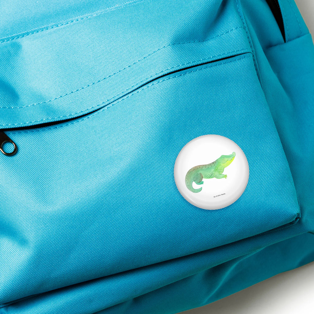 Button Crocodile Lapel Pin, Button, 50mm Button, Pin, Seafood, aquatic animals, ocean, sea, fish, shells, corals, reef, whale, narwhal, sea urchin, lobster, platypus, turtle, manatee, crocodile, orca, shrimp, gifts for seafood lovers, water world, underwater animals, underwater world, vacation, deep sea, seafood fans, gift ideas, seafood decoration, seafood posters, to be spontaneous, adventurousness, wanderlust, best friend, crocodiles, favorite person, to be crazy, girlfriend