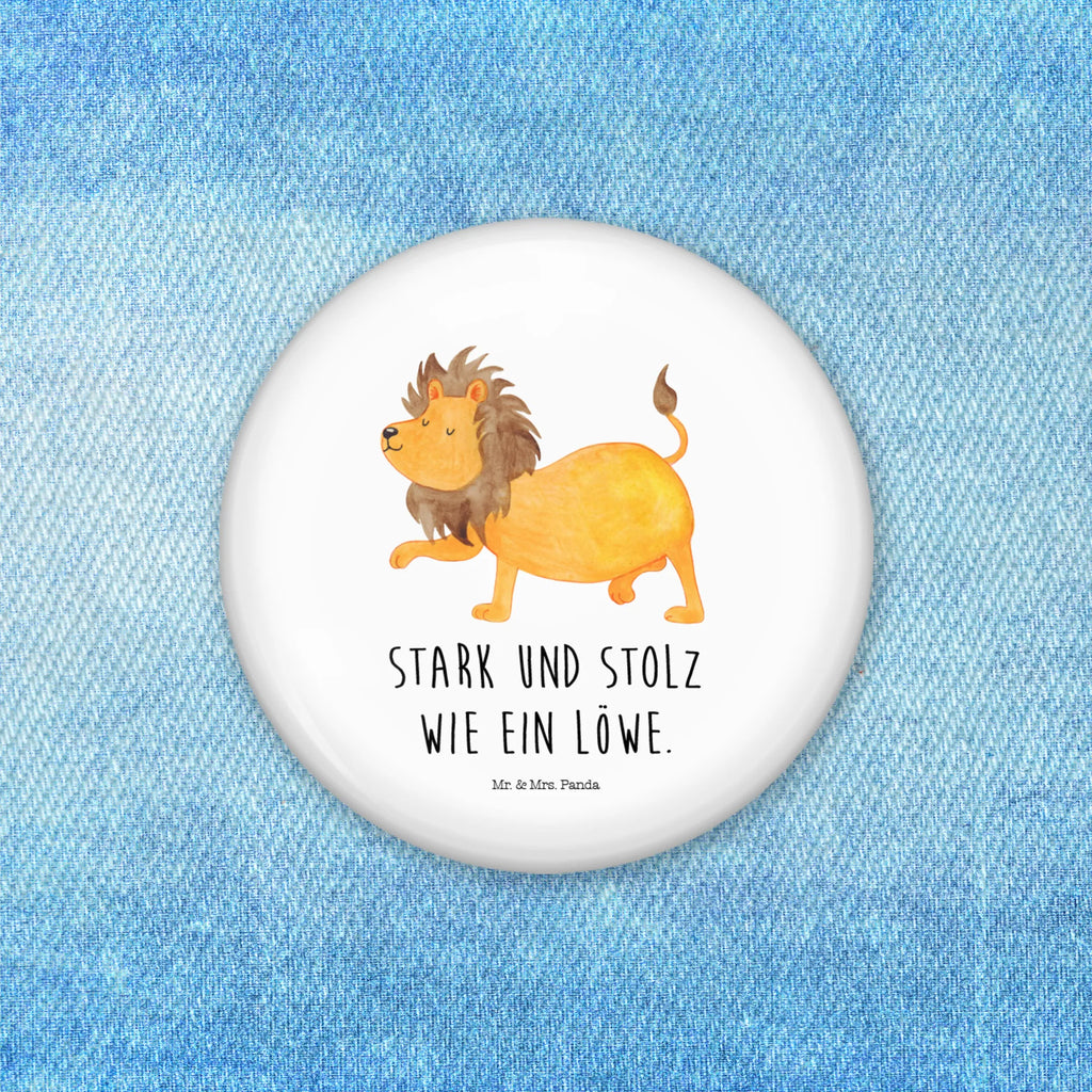 Button Star sign Lion Button, Lapel Pin, 50mm Button, Pin, constellations, birthdays, astrology, zodiac, date of birth, month of birth, birthday july, gift july, lion zodiac sign, gift august, king of animals, lion gift, birthday august