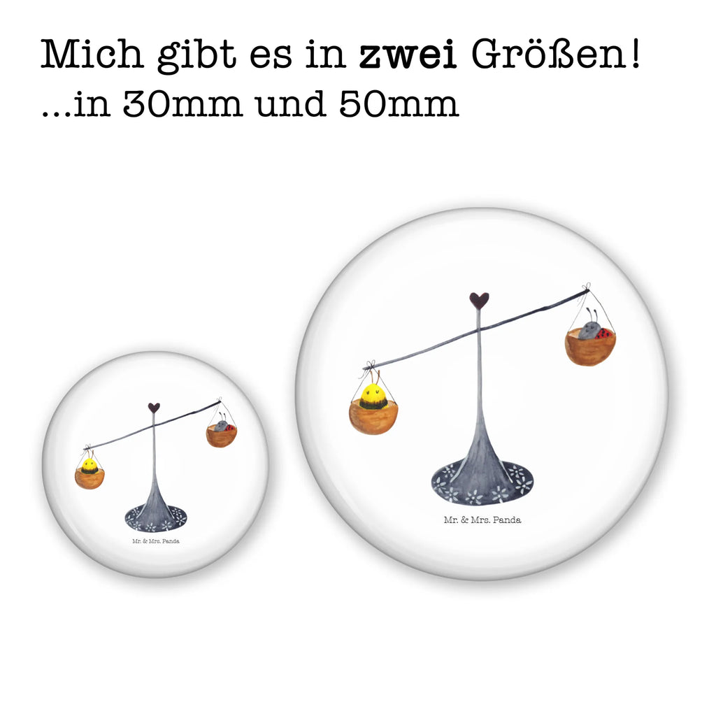 Button Star sign Scale 50mm Button, Lapel Pin, Button, Pin, constellations, birthdays, astrology, zodiac, date of birth, month of birth, bee, birthday October, balance, Libra, Libra zodiac sign, ladybird, Libra gift, gift October, bumble bee, gift September, birthday September