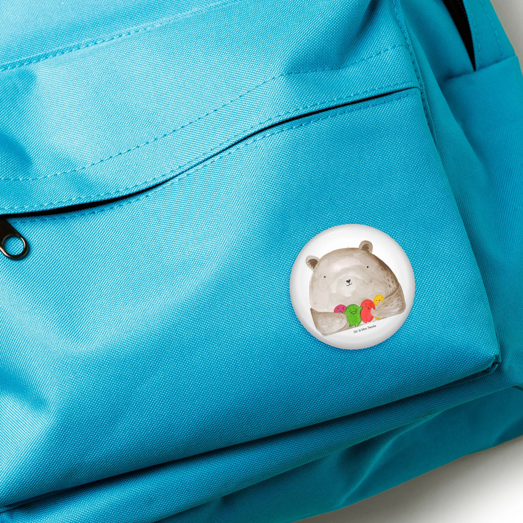 Button bear Feeling Pin, Button, Lapel Pin, 50mm Button, bear, teddy, teddy bear, cuddly toy, Madness, Bear