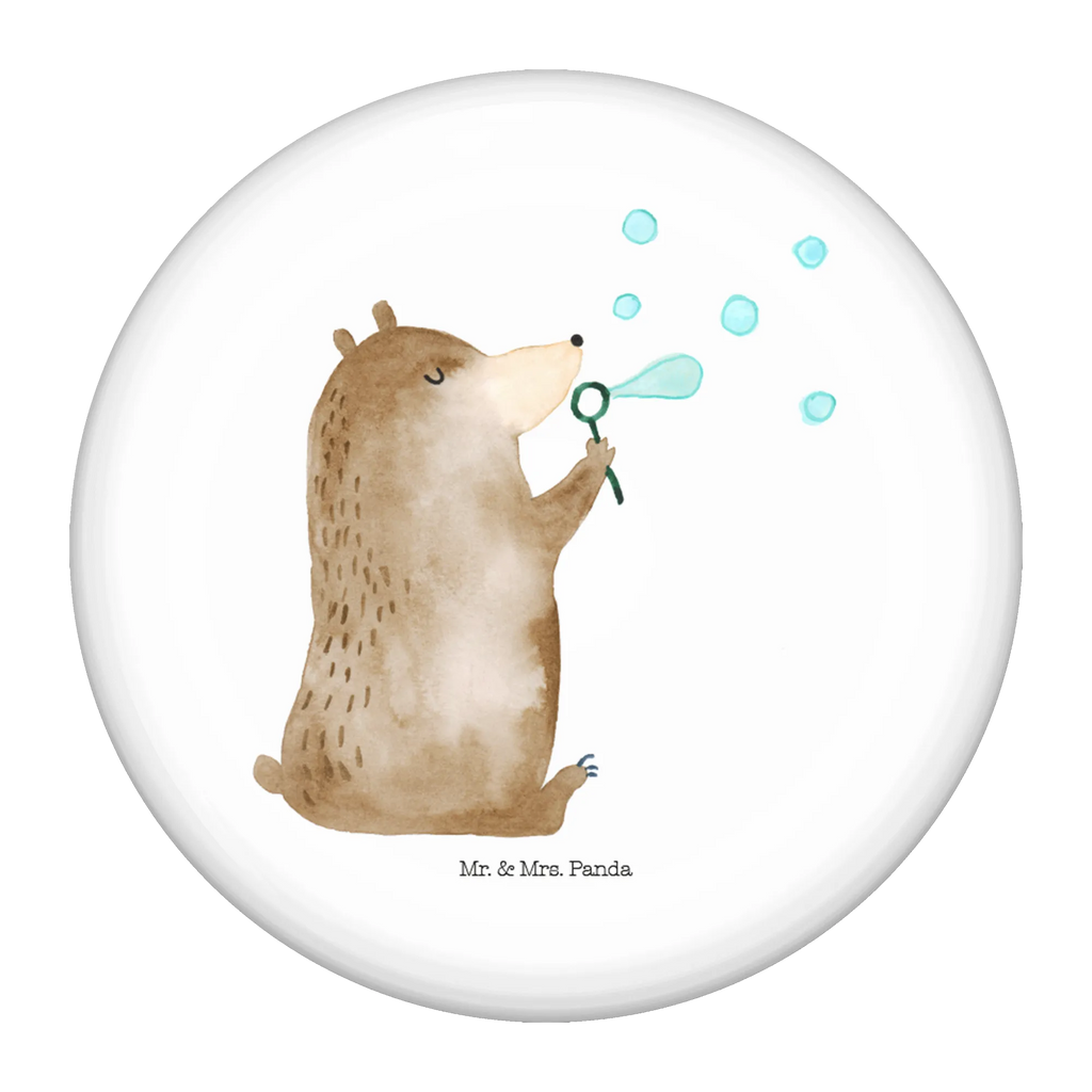 Button bear soap bubbles Pin, Button, Lapel Pin, 50mm Button, bear, teddy, teddy bear, cuddly toy, Soap Bubbles Bear Funny Being Happy Sad Happy