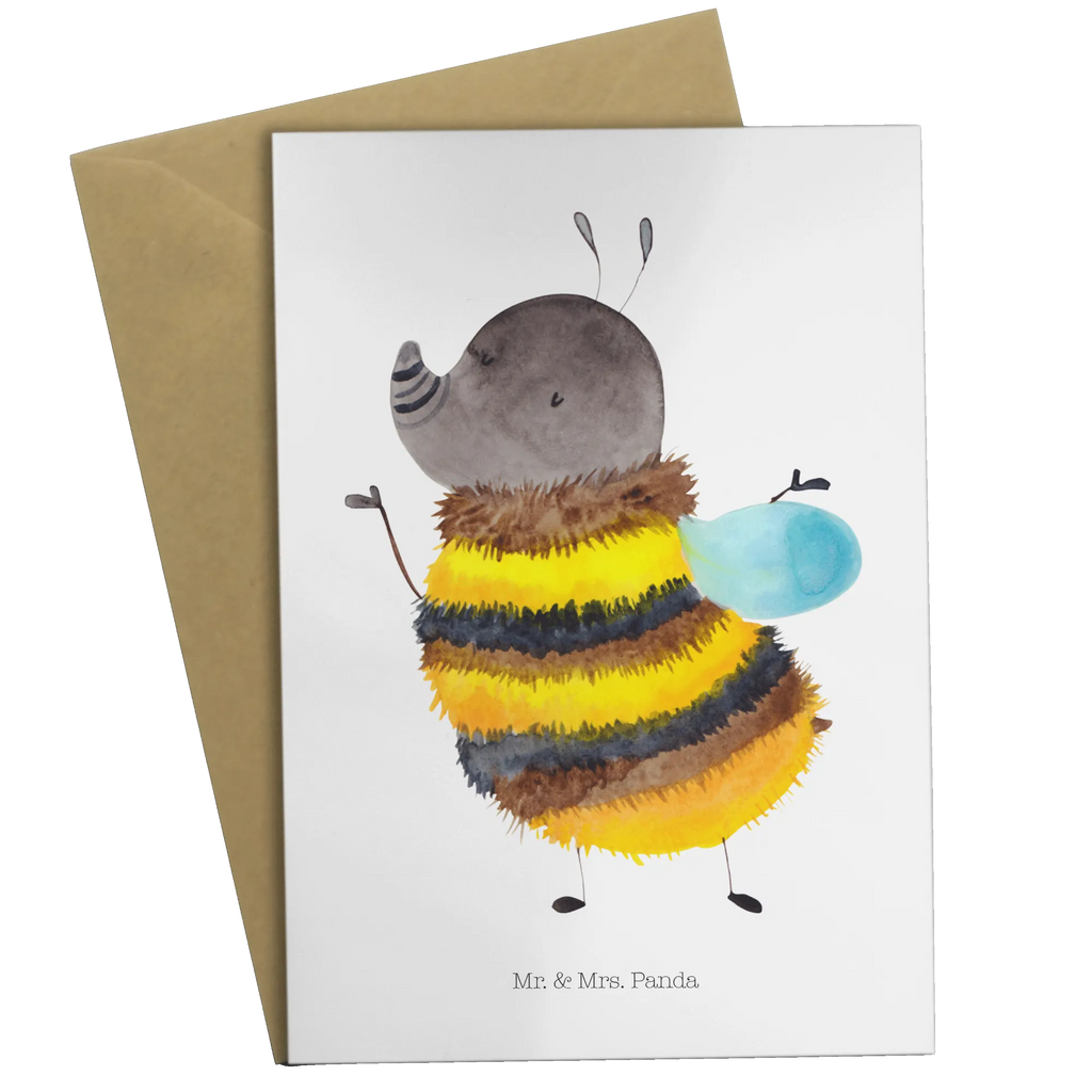 Greetings card bumblebee fluffy Hochzeitskarte, Glückwunschkarte, Einladungskarte, Klappkarte, Geburtstagskarte, Grußkarte, Ansichtskarten, Karte, Tiermotive, Gute Laune, lustige Sprüche, Tiere, Flauschig, Biene, Hummel, Natur, Blume