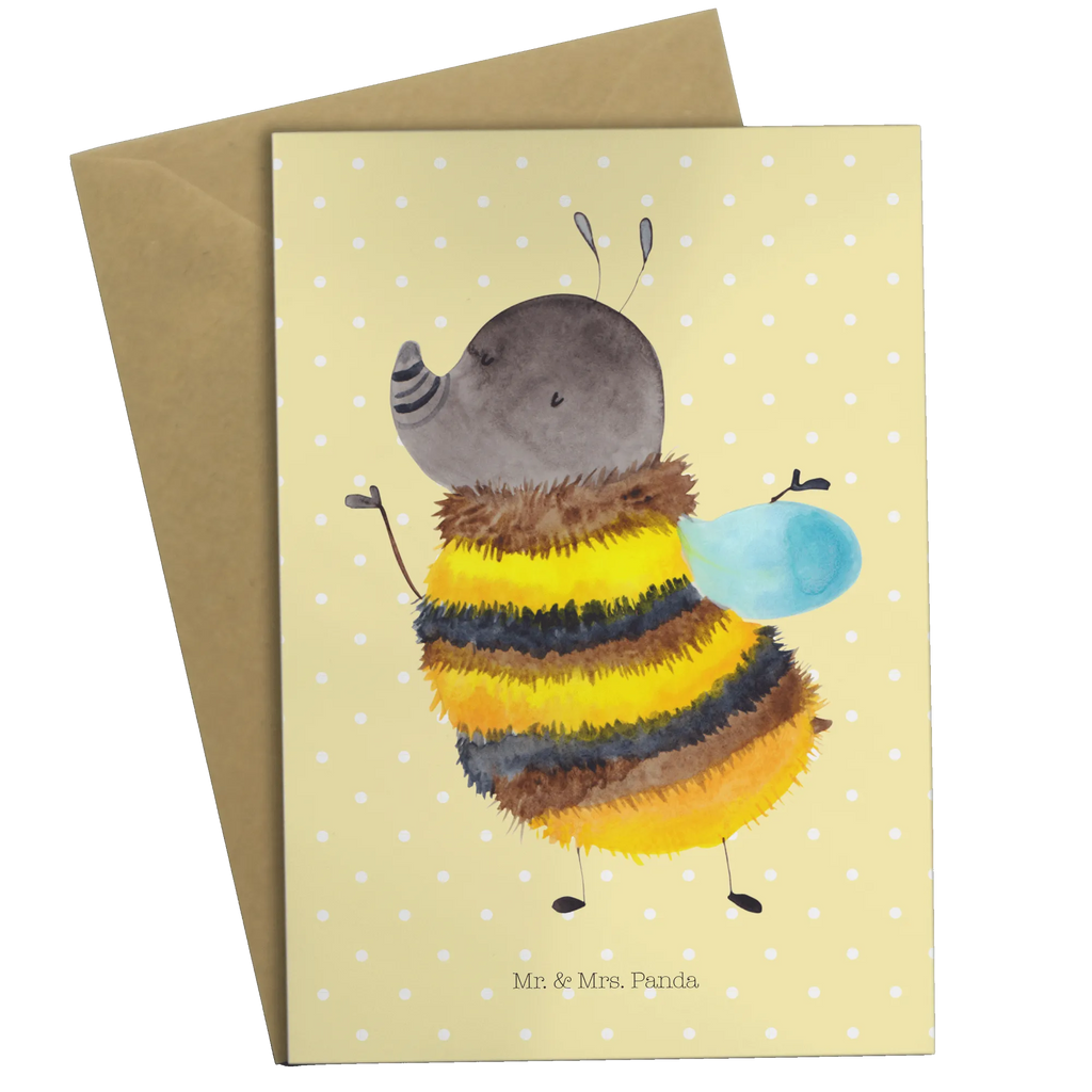 Greetings card bumblebee fluffy Hochzeitskarte, Glückwunschkarte, Einladungskarte, Klappkarte, Geburtstagskarte, Grußkarte, Ansichtskarten, Karte, Tiermotive, Gute Laune, lustige Sprüche, Tiere, Flauschig, Biene, Hummel, Natur, Blume