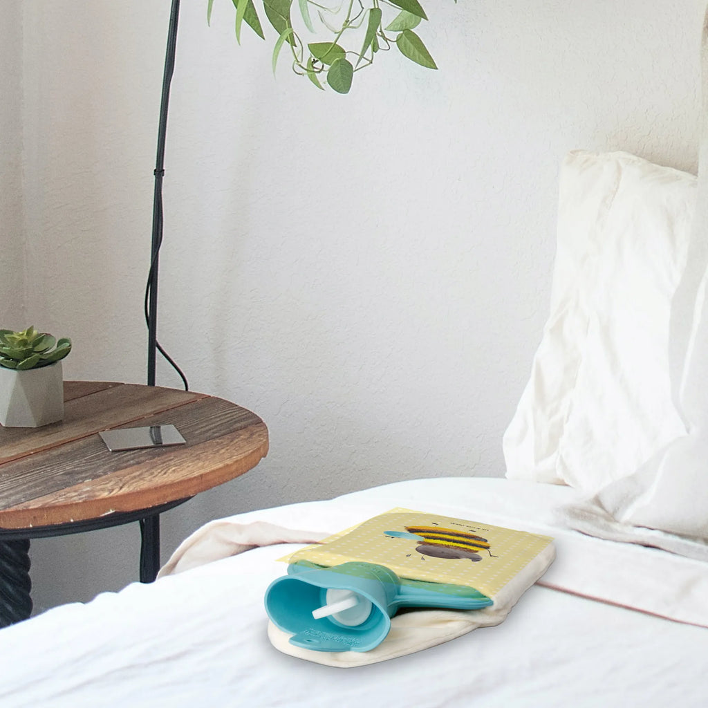 Termofor trzmiel puszysty Wärmflasche mit Bezug, bettwärmflasche, heißwasserbeutel, Bettflaschen, Bettflasche, warmwasserbeutel, Wärmflaschen, heizflasche, Wärmflasche, wärmebeutel, heißwasserflasche, Wärmekissen, Wärmeflasche, warmwasserflasche, Wärmflaschen mit Bezug, Lustige Sprüche, Tiere, Tiermotive, Gute Laune, Biene, Hummel, Blume, Natur, Flauschig