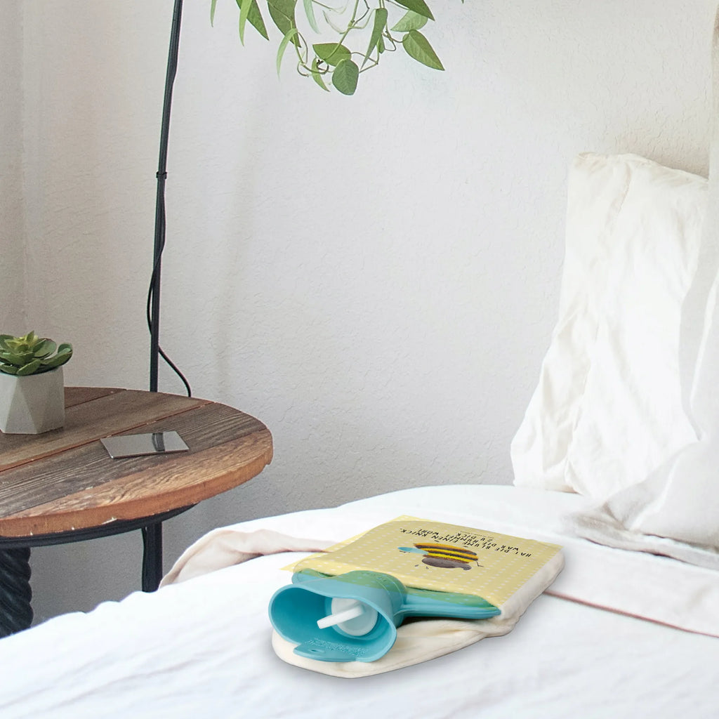 Termofor trzmiel puszysty Wärmflasche mit Bezug, bettwärmflasche, heißwasserbeutel, Bettflaschen, Bettflasche, warmwasserbeutel, Wärmflaschen, heizflasche, Wärmflasche, wärmebeutel, heißwasserflasche, Wärmekissen, Wärmeflasche, warmwasserflasche, Wärmflaschen mit Bezug, Lustige Sprüche, Tiere, Tiermotive, Gute Laune, Biene, Hummel, Blume, Natur, Flauschig