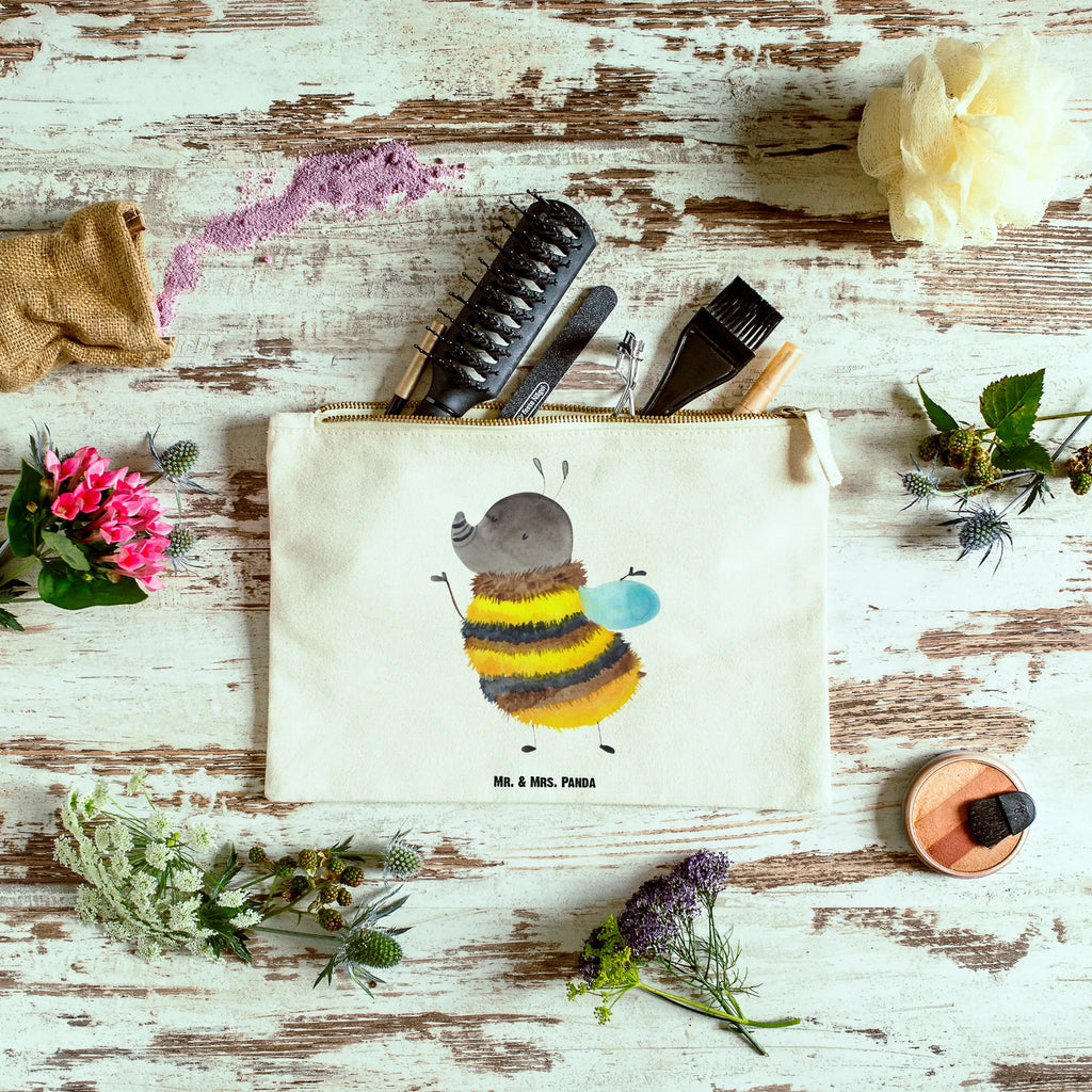 Make-up bag bumblebee fluffy Federmappe, aufbewahrungsbeutel, Schlampermäppchen, toiletry bag, pencil case, utensilientasche, Etui, kosmetiktäschchen, pinsel tasche, Schminktasche, Schminktäschchen, Schminkbeutel, aufbewahrungstasche, Stiftemäppchen, Waschbeutel, Kosmetikbeutel, beauty tasche, Mäppchen, Kulturtasche, Kulturbeutel, Kosmetiktasche, beauty case, Waschtasche, Tiermotive, Tiere, Lustige Sprüche, Gute Laune, Hummel, Flauschig, Natur, Biene, Blume
