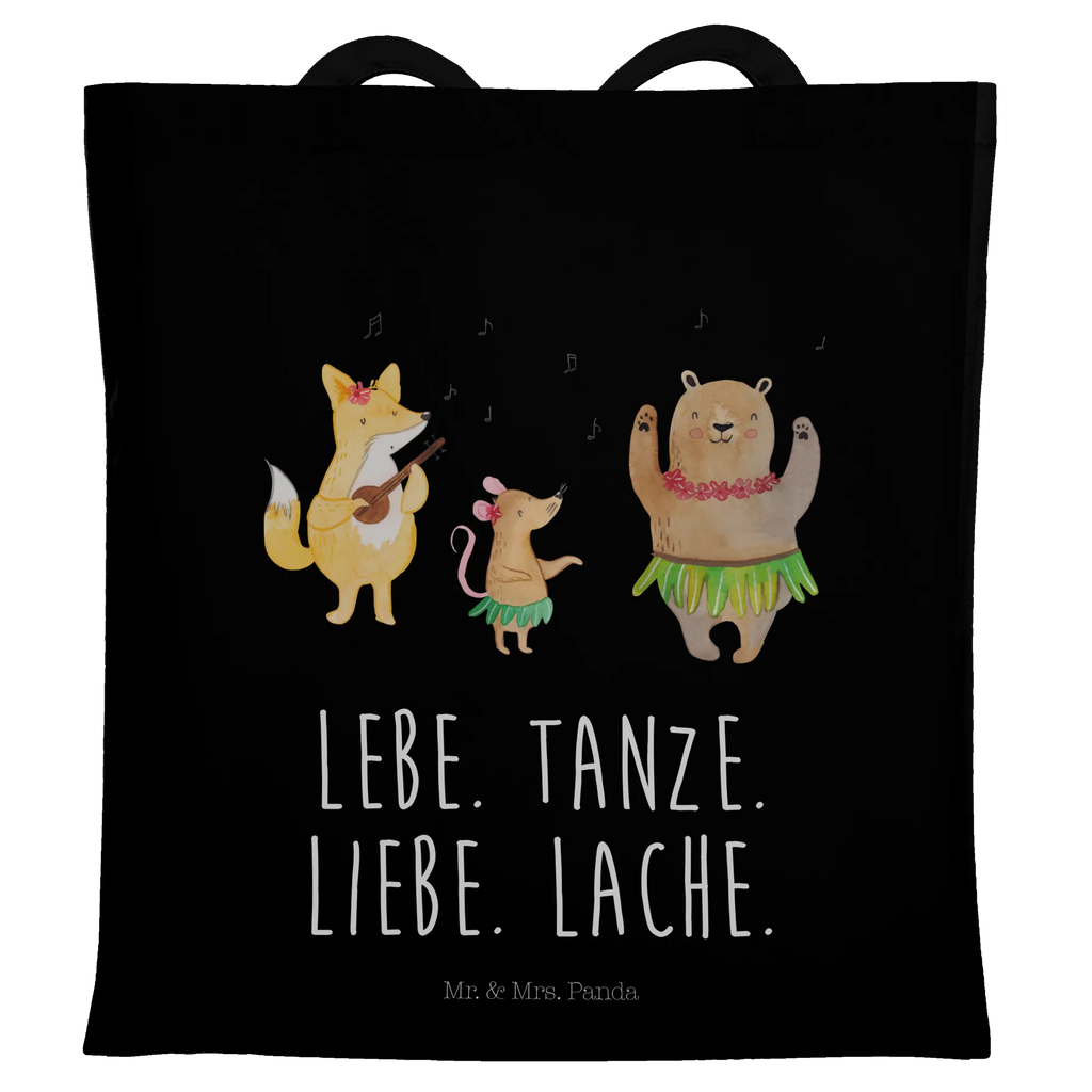 Tote bag forest animals Aloha Einkaufstasche, Stoffbeutel, Jutetasche, Tasche, Umhängetasche, Einkaufstüte, Strandtasche, Schultertasche, Beuteltasche, Badetasche, Beutel, Laptoptasche, Shopper, Tragetasche, Stofftasche, Jutebeutel, Tiermotive, Gute Laune, lustige Sprüche, Tiere, Tanzen, Hase, Bär, Musik, Wald, Lachen, Aloha, Leben, Igel, Waldtiere