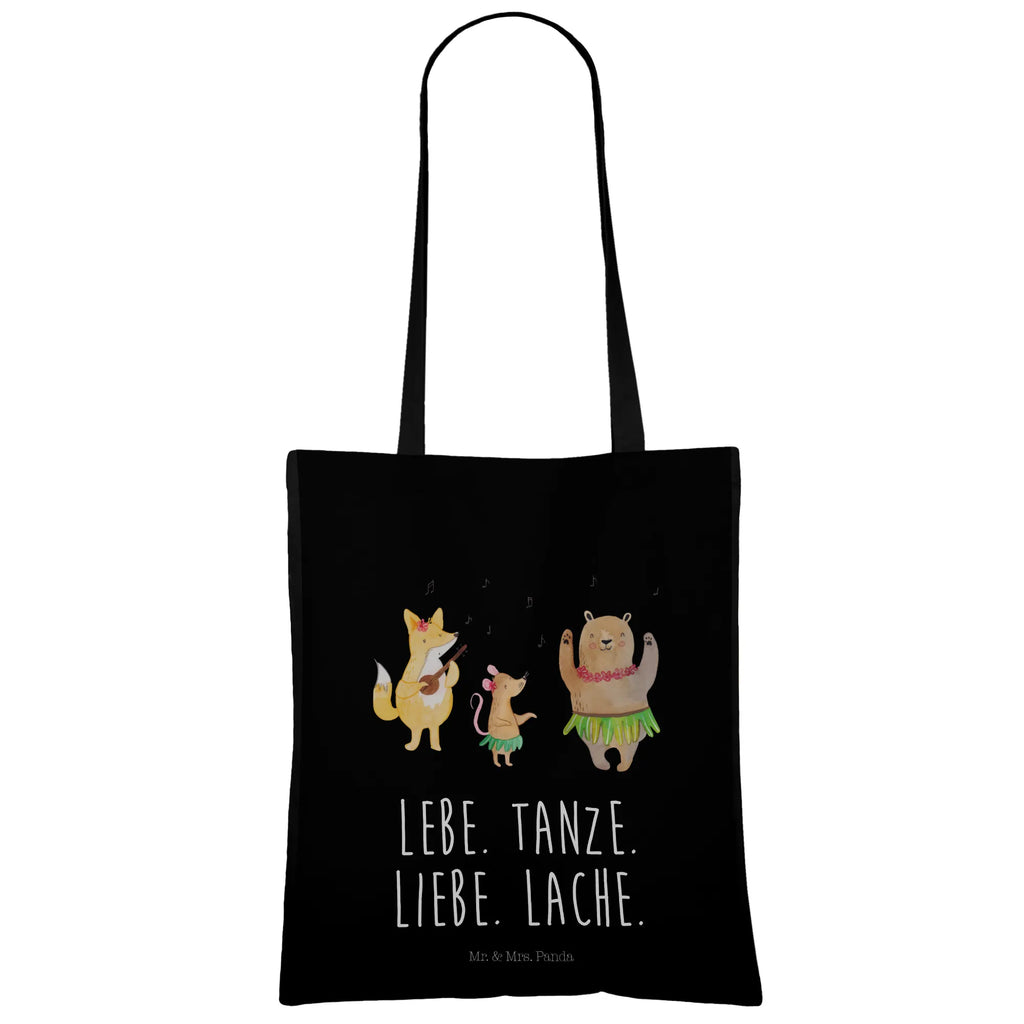 Tote bag forest animals Aloha Einkaufstasche, Stoffbeutel, Jutetasche, Tasche, Umhängetasche, Einkaufstüte, Strandtasche, Schultertasche, Beuteltasche, Badetasche, Beutel, Laptoptasche, Shopper, Tragetasche, Stofftasche, Jutebeutel, Tiermotive, Gute Laune, lustige Sprüche, Tiere, Tanzen, Hase, Bär, Musik, Wald, Lachen, Aloha, Leben, Igel, Waldtiere