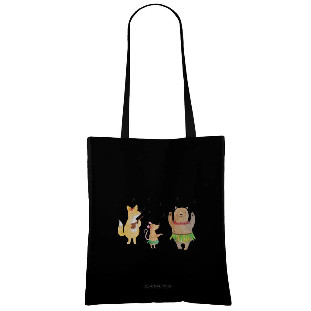Tote bag forest animals Aloha Einkaufstasche, Stoffbeutel, Jutetasche, Tasche, Umhängetasche, Einkaufstüte, Strandtasche, Schultertasche, Beuteltasche, Badetasche, Beutel, Laptoptasche, Shopper, Tragetasche, Stofftasche, Jutebeutel, Tiermotive, Gute Laune, lustige Sprüche, Tiere, Tanzen, Hase, Bär, Musik, Wald, Lachen, Aloha, Leben, Igel, Waldtiere