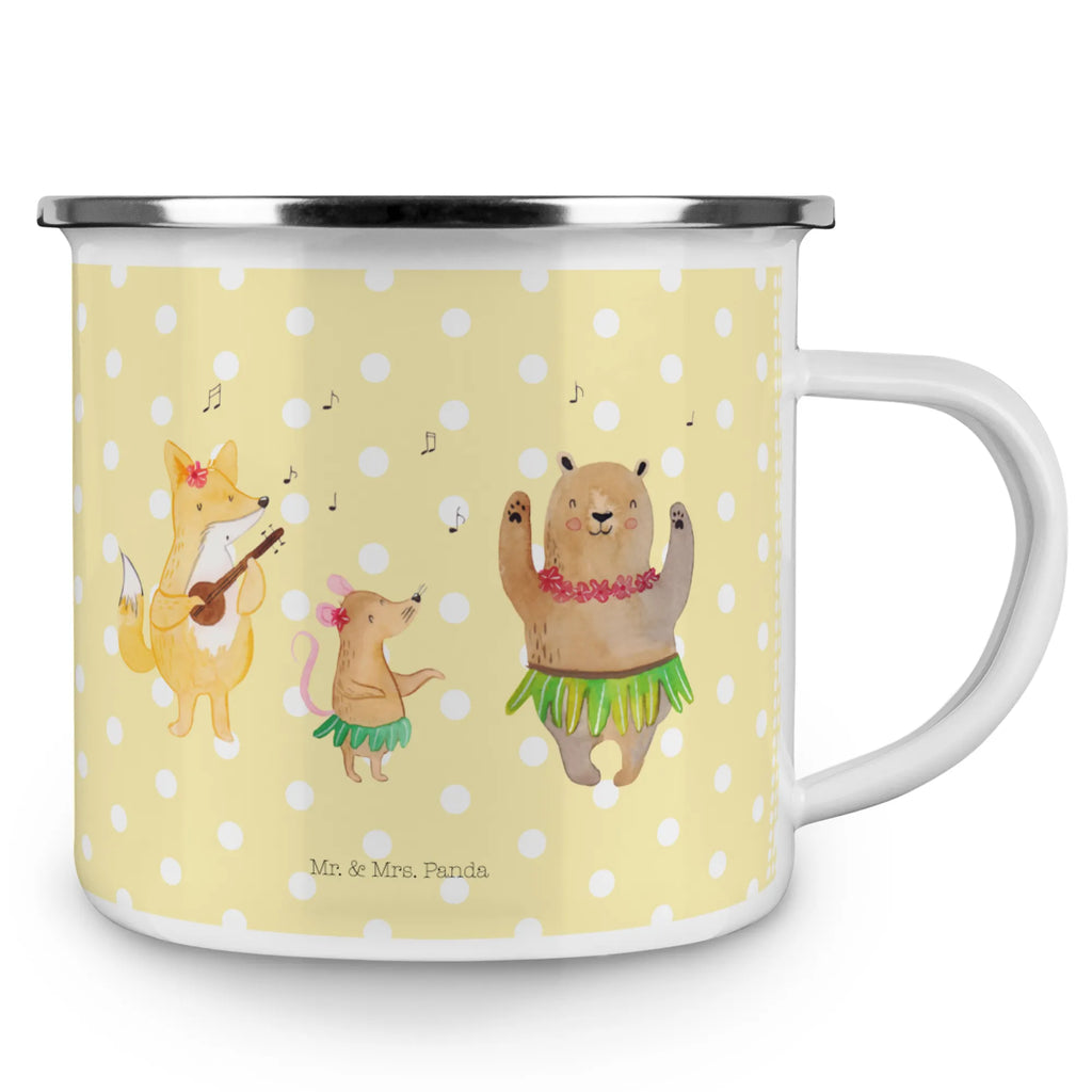Enamel camping mug forest animals Aloha Teetasse, Emaille Tasse, Emailletasse, Metalltasse, becher emaille, wanderbecher, Blechtasse, Campingtasse, blechbecher, Tasse Emaille, metallbecher, Campingbecher, wandertasse, Teebecher, Reisebecher, emaillebecher, Pott, Kaffeetasse, Becher, Emaille Becher, Trinkbecher, Kaffeebecher, Tasse, reisetasse, Tiere, Tiermotive, Lustige Sprüche, Gute Laune, Waldtiere, Tanzen, Lachen, Leben, Wald, Musik, Aloha, Hase, Igel, Bär