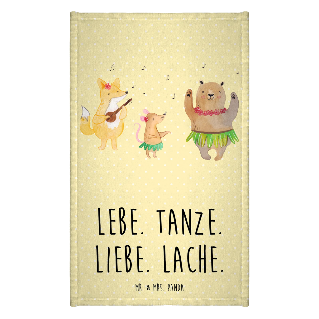 Hand towel forest animals Aloha children, bathroom, big, bath towel, Towel, towels, baby, small animals, cute, funny, cute animal motives, hand drawn, small world, funny sayings, good mood, happy, gifts, gift ideas, special gifts, animal lover, card, dancing, aloha, bear, forest animals, hedgehog, music, forest, rabbit, laughter, life