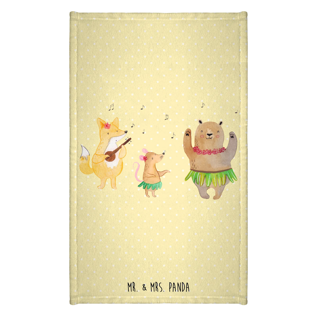 Hand towel forest animals Aloha children, bathroom, big, bath towel, Towel, towels, baby, small animals, cute, funny, cute animal motives, hand drawn, small world, funny sayings, good mood, happy, gifts, gift ideas, special gifts, animal lover, card, dancing, aloha, bear, forest animals, hedgehog, music, forest, rabbit, laughter, life