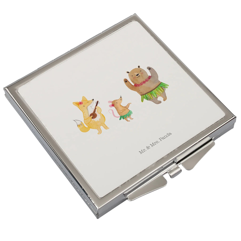 Kwadratowe lusterko do torebki zwierzęta leśne Aloha Quadratischer Handspiegel, Klappspiegel, Spiegel Für Schminktasche, Handtaschenspiegel, Klappbarer Taschenspiegel, Schminkspiegel To Go, Reise Spiegel, Kompaktspiegel, Handspiegel Geschenkidee, Spiegel Für Unterwegs, Handspiegel Für Damen, Spiegel Für Handtasche, Mini Spiegel, Taschen-Kosmetikspiegel, Handspiegel Mit Hülle, Tragbarer Spiegel, Silber, Runder Taschenspiegel, Klappbarer Handspiegel, Handspiegel Zum Mitnehmen, Vintage Kompaktspiegel, Design Taschenspiegel, Spiegel Für Make-Up Tasche, Schminkspiegel Kompakt, Taschenspiegel, Deko Handspiegel, Kosmetikspiegel Klein, Gute Laune, Tiermotive, Tiere, Lustige Sprüche, Leben, Tanzen, Lachen, Hase, Bär, Waldtiere, Musik, Wald, Igel, Aloha