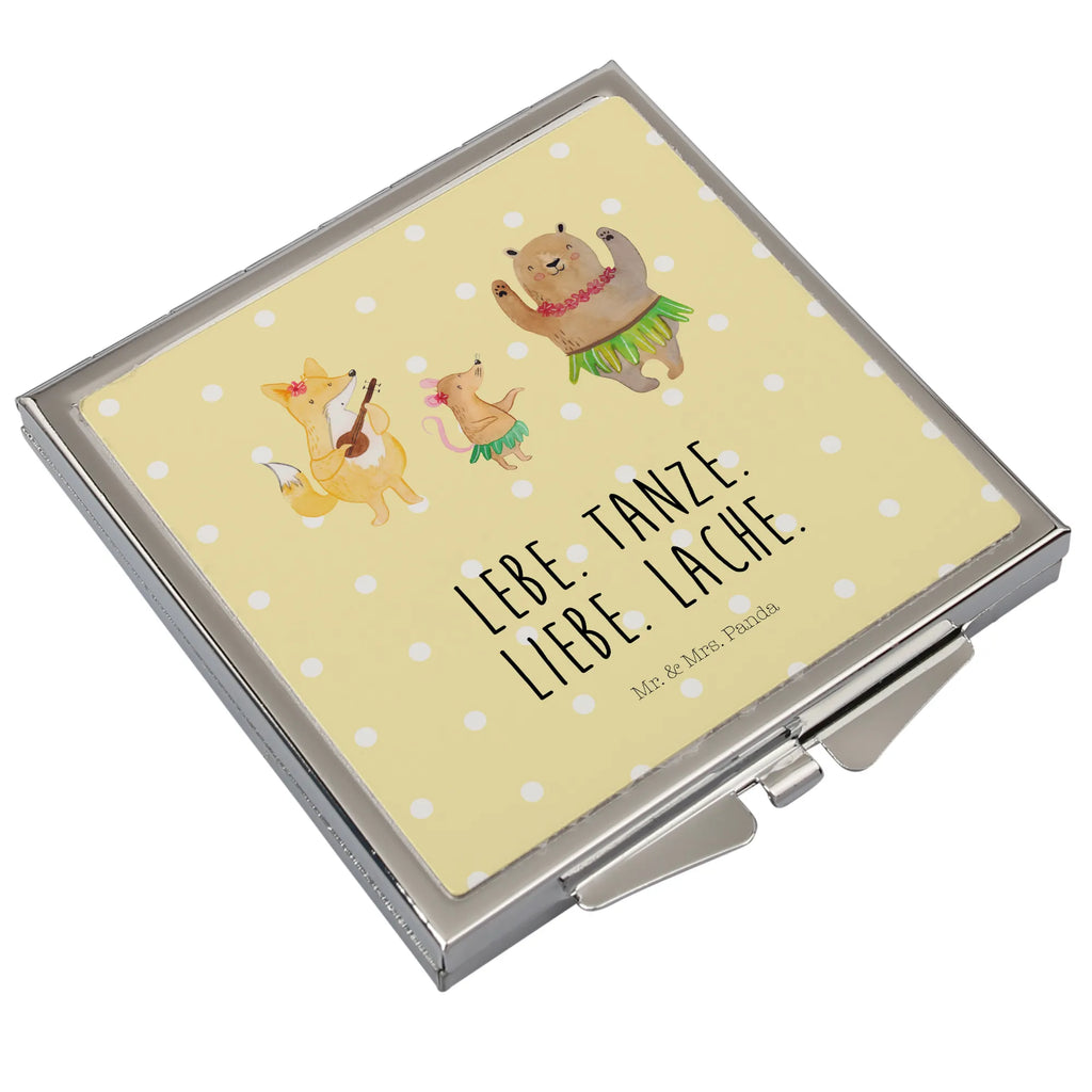 Kwadratowe lusterko do torebki zwierzęta leśne Aloha Quadratischer Handspiegel, Klappspiegel, Spiegel Für Schminktasche, Handtaschenspiegel, Klappbarer Taschenspiegel, Schminkspiegel To Go, Reise Spiegel, Kompaktspiegel, Handspiegel Geschenkidee, Spiegel Für Unterwegs, Handspiegel Für Damen, Spiegel Für Handtasche, Mini Spiegel, Taschen-Kosmetikspiegel, Handspiegel Mit Hülle, Tragbarer Spiegel, Silber, Runder Taschenspiegel, Klappbarer Handspiegel, Handspiegel Zum Mitnehmen, Vintage Kompaktspiegel, Design Taschenspiegel, Spiegel Für Make-Up Tasche, Schminkspiegel Kompakt, Taschenspiegel, Deko Handspiegel, Kosmetikspiegel Klein, Gute Laune, Tiermotive, Tiere, Lustige Sprüche, Leben, Tanzen, Lachen, Hase, Bär, Waldtiere, Musik, Wald, Igel, Aloha