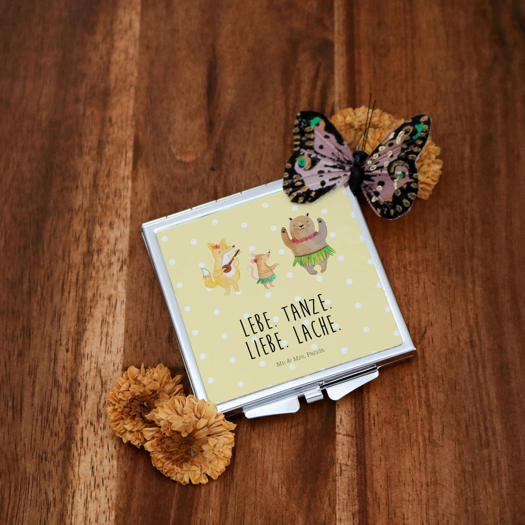 Kwadratowe lusterko do torebki zwierzęta leśne Aloha Quadratischer Handspiegel, Klappspiegel, Spiegel Für Schminktasche, Handtaschenspiegel, Klappbarer Taschenspiegel, Schminkspiegel To Go, Reise Spiegel, Kompaktspiegel, Handspiegel Geschenkidee, Spiegel Für Unterwegs, Handspiegel Für Damen, Spiegel Für Handtasche, Mini Spiegel, Taschen-Kosmetikspiegel, Handspiegel Mit Hülle, Tragbarer Spiegel, Silber, Runder Taschenspiegel, Klappbarer Handspiegel, Handspiegel Zum Mitnehmen, Vintage Kompaktspiegel, Design Taschenspiegel, Spiegel Für Make-Up Tasche, Schminkspiegel Kompakt, Taschenspiegel, Deko Handspiegel, Kosmetikspiegel Klein, Gute Laune, Tiermotive, Tiere, Lustige Sprüche, Leben, Tanzen, Lachen, Hase, Bär, Waldtiere, Musik, Wald, Igel, Aloha