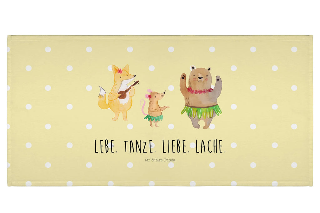 Hand towel forest animals Aloha children, bathroom, big, bath towel, Towel, towels, baby, small animals, cute, funny, cute animal motives, hand drawn, small world, funny sayings, good mood, happy, gifts, gift ideas, special gifts, animal lover, card, dancing, aloha, bear, forest animals, hedgehog, music, forest, rabbit, laughter, life