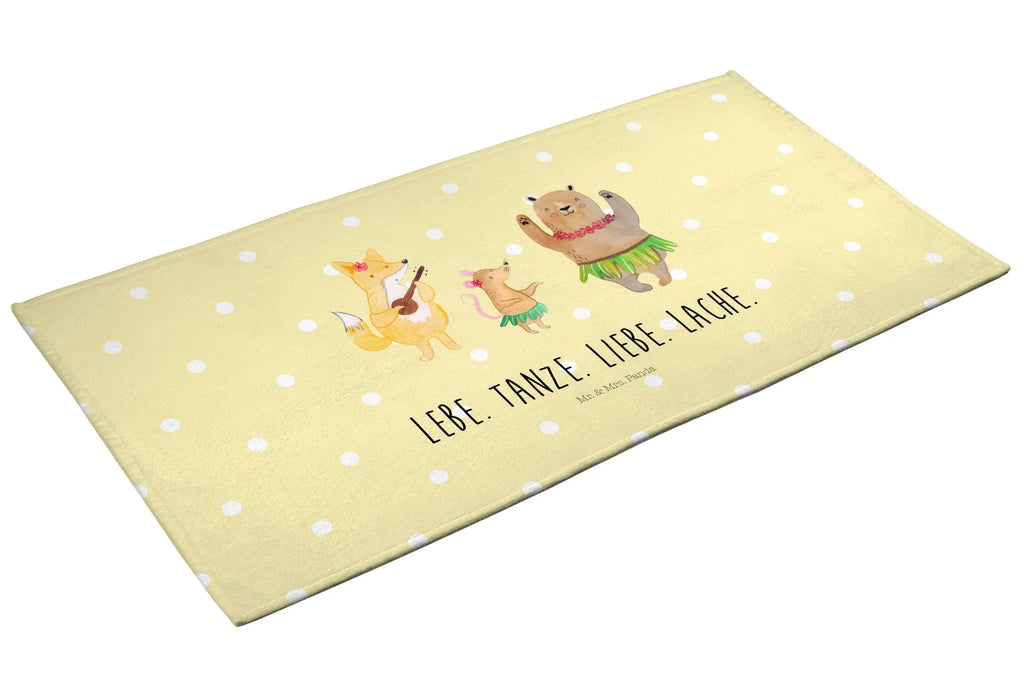 Hand towel forest animals Aloha children, bathroom, big, bath towel, Towel, towels, baby, small animals, cute, funny, cute animal motives, hand drawn, small world, funny sayings, good mood, happy, gifts, gift ideas, special gifts, animal lover, card, dancing, aloha, bear, forest animals, hedgehog, music, forest, rabbit, laughter, life