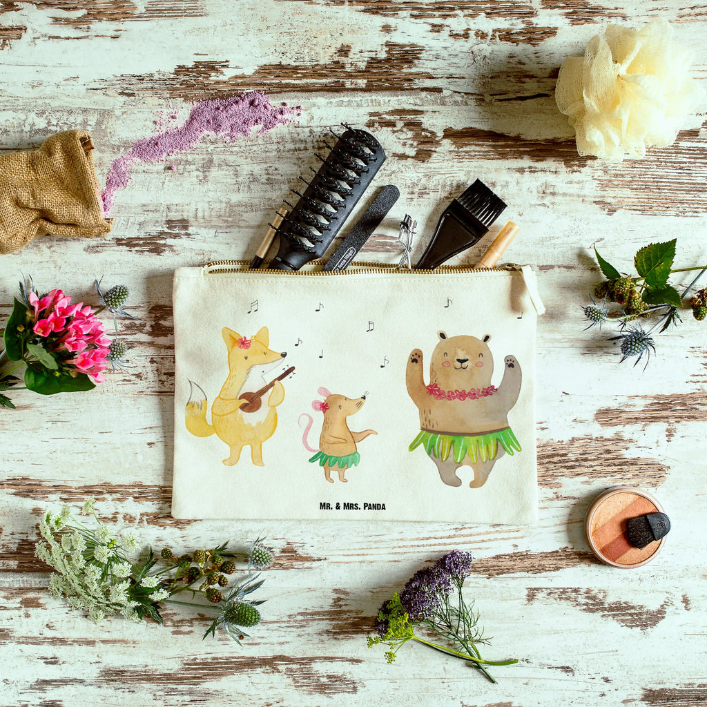 Make-up bag forest animals Aloha beauty tasche, Schminktasche, Stiftemäppchen, Schlampermäppchen, kosmetiktäschchen, Kosmetikbeutel, Kulturbeutel, Waschbeutel, aufbewahrungstasche, pencil case, Schminkbeutel, Kulturtasche, Etui, Schminktäschchen, toiletry bag, Federmappe, beauty case, Mäppchen, Kosmetiktasche, Waschtasche, utensilientasche, aufbewahrungsbeutel, pinsel tasche, Tiermotive, Tiere, Lustige Sprüche, Gute Laune, Leben, Waldtiere, Tanzen, Igel, Wald, Musik, Hase, Lachen, Bär, Aloha