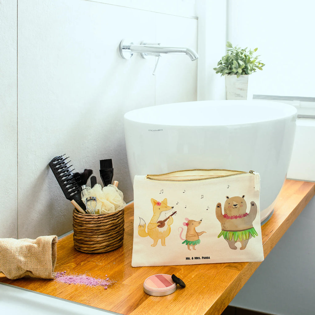 Make-up bag forest animals Aloha beauty tasche, Schminktasche, Stiftemäppchen, Schlampermäppchen, kosmetiktäschchen, Kosmetikbeutel, Kulturbeutel, Waschbeutel, aufbewahrungstasche, pencil case, Schminkbeutel, Kulturtasche, Etui, Schminktäschchen, toiletry bag, Federmappe, beauty case, Mäppchen, Kosmetiktasche, Waschtasche, utensilientasche, aufbewahrungsbeutel, pinsel tasche, Tiermotive, Tiere, Lustige Sprüche, Gute Laune, Leben, Waldtiere, Tanzen, Igel, Wald, Musik, Hase, Lachen, Bär, Aloha