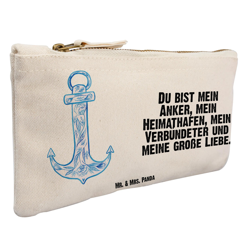 torebka na makijaż kotwica Niebieski Waschbeutel, Schminktasche, Etui, beauty case, utensilientasche, beauty tasche, Schminktäschchen, Kulturtasche, Federmappe, Kulturbeutel, Kosmetikbeutel, Waschtasche, Kosmetiktasche, aufbewahrungstasche, pencil case, aufbewahrungsbeutel, toiletry bag, Stiftemäppchen, Schlampermäppchen, pinsel tasche, Mäppchen, Schminkbeutel, kosmetiktäschchen, Tiermotive, Tiere, Lustige Sprüche, Gute Laune