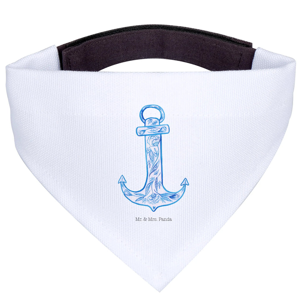 Dog neckerchief anchor Blue Hunde, Tuch, mittel, mittelgroße Hunde, Halstuch, Hundehalstuch, Tiermotive, Gute Laune, lustige Sprüche, Tiere