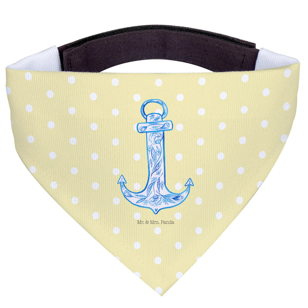 Dog neckerchief anchor Blue Hunde, Tuch, mittel, mittelgroße Hunde, Halstuch, Hundehalstuch, Tiermotive, Gute Laune, lustige Sprüche, Tiere
