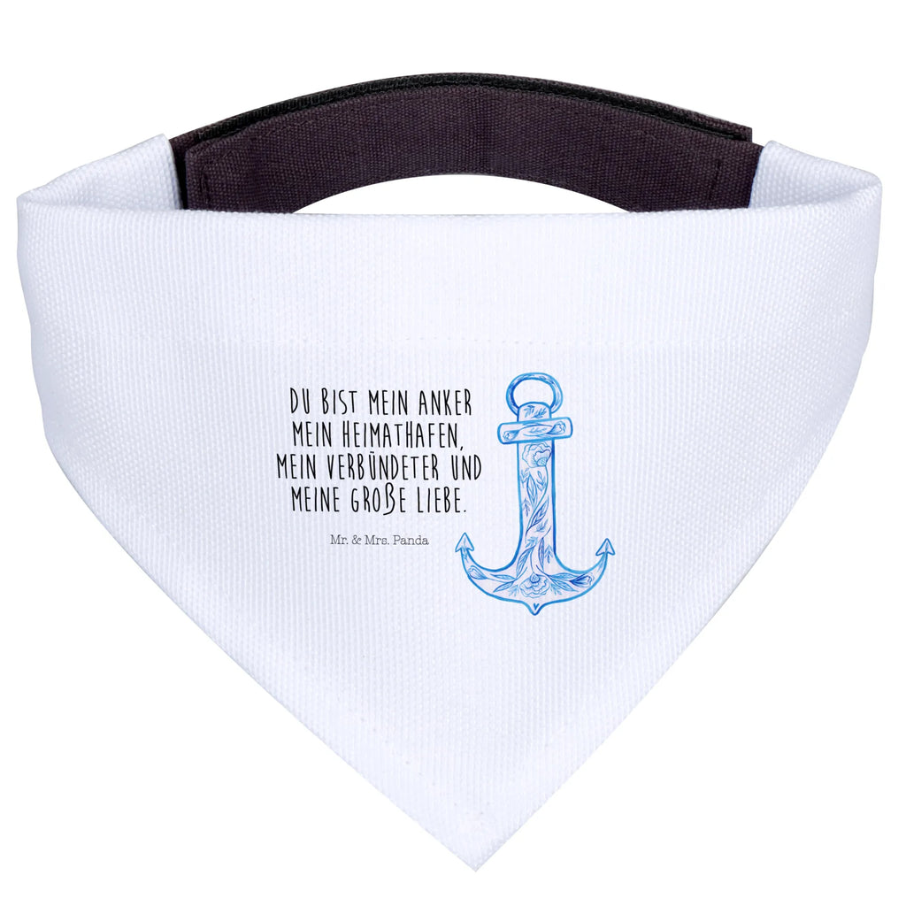 Dog neckerchief anchor Blue Hunde, Tuch, mittel, mittelgroße Hunde, Halstuch, Hundehalstuch, Tiermotive, Gute Laune, lustige Sprüche, Tiere