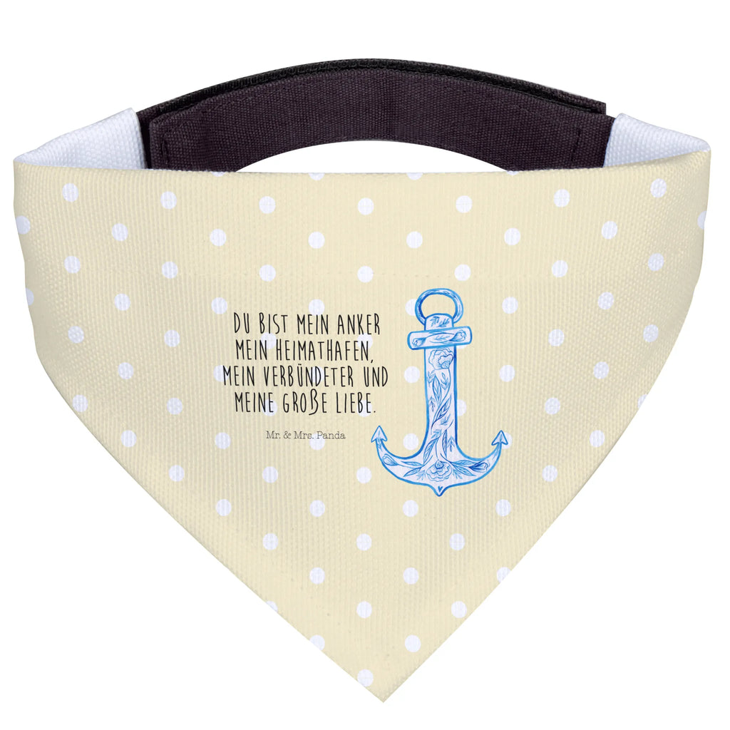 Dog neckerchief anchor Blue Hunde, Tuch, mittel, mittelgroße Hunde, Halstuch, Hundehalstuch, Tiermotive, Gute Laune, lustige Sprüche, Tiere