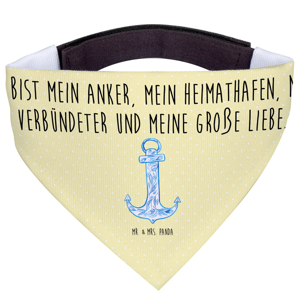 Dog neckerchief anchor Blue Hunde, Tuch, mittel, mittelgroße Hunde, Halstuch, Hundehalstuch, Tiermotive, Gute Laune, lustige Sprüche, Tiere