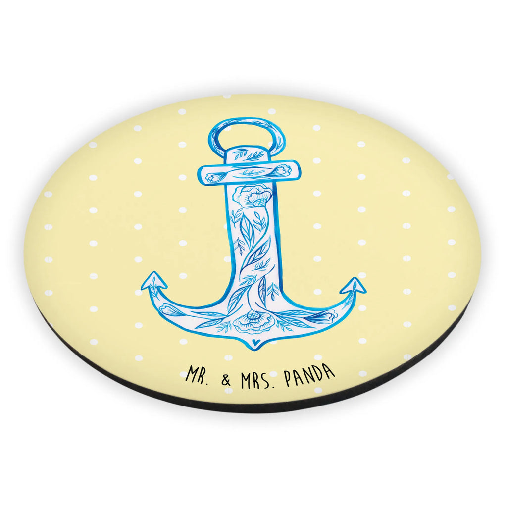 Round magnet anchor Blue office magnet, refrigerator magnets, calendar magnet, magnet, refrigerator magnet, magnetic board, small animals, cute, funny, cute animal motives, hand drawn, small world, funny sayings, good mood, happy, gifts, gift ideas, special gifts, animal lover, card