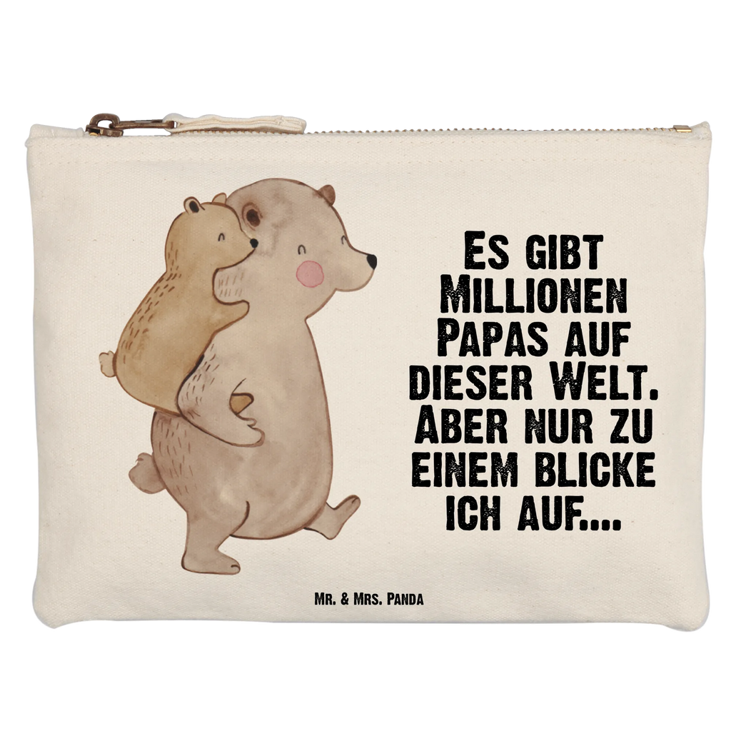 torebka na makijaż Tata Niedźwiedź kosmetiktäschchen, Federmappe, Schminktasche, Schminkbeutel, beauty tasche, Kosmetikbeutel, Etui, Schminktäschchen, Schlampermäppchen, Mäppchen, beauty case, utensilientasche, Stiftemäppchen, aufbewahrungstasche, Kosmetiktasche, toiletry bag, pencil case, aufbewahrungsbeutel, Kulturbeutel, Waschbeutel, pinsel tasche, Waschtasche, Kulturtasche, Vatertag, Mama, Papa, Oma, Opa, Familie, Schwester, Bruder, Muttertag, Geburtstag, Vater, Geschenk, Vati, Onkel, Papi