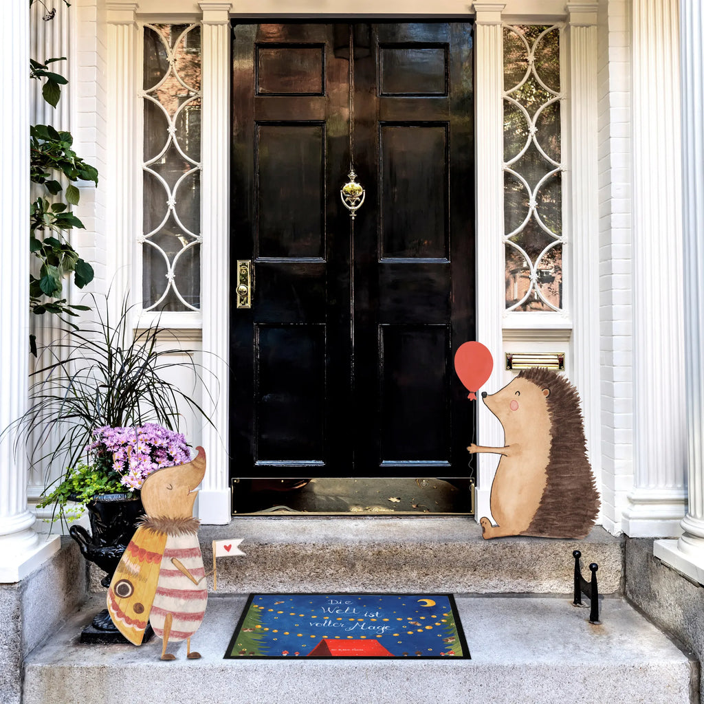 wycieraczka Świat jest pełen magii Dekoracje kwiatowe, dekoracje wiosenne, dekoracje letnie, dekoracja, pozytywna wiadomość, miłośnik natury, na zewnątrz, natura, przygoda