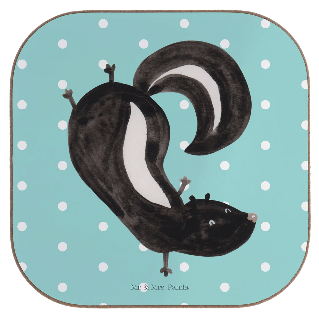 Podkładka skunks stojka Getränkeuntersetzer, Untersetzer, Untersetzer Gläser, Untersetzer Holz, Untersetzer Design, Glasuntersetzer, Bierdeckel, Korkuntersetzer, Untersetzer für Gläser, Untersetzer aus Holz, Tassen Untersetzer, Holzuntersetzer, Stinktier, Skunk, verpielt, Raubtier, Wildtier, Stinki, Spielplatz, Stinker, Kind