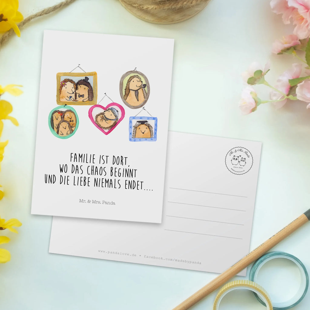 Pocztówka Rodzina jeży Grußkarte, Karte, Ansichtskarten, Geburtstagskarte, Einladungskarte, Postkarte, Einladungskarten Geburtstag, Ansichtskarte, Einladung, Dankeskarte, Geschenkkarte, Einladung Geburtstag, Familie, Vatertag, Muttertag, Bruder, Schwester, Mama, Papa, Oma, Opa, Igel, Glück, Zusammenhalt, Bilder, Liebe