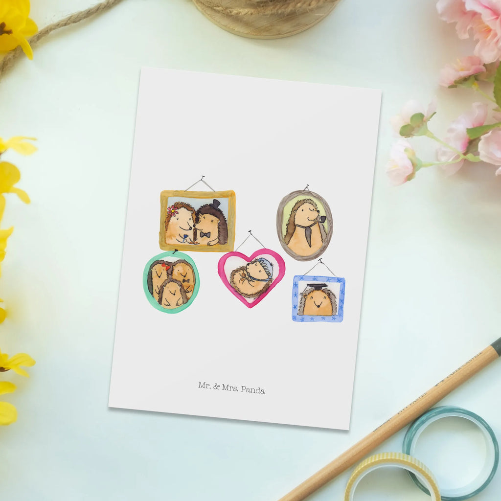 Pocztówka Rodzina jeży Grußkarte, Karte, Ansichtskarten, Geburtstagskarte, Einladungskarte, Postkarte, Einladungskarten Geburtstag, Ansichtskarte, Einladung, Dankeskarte, Geschenkkarte, Einladung Geburtstag, Familie, Vatertag, Muttertag, Bruder, Schwester, Mama, Papa, Oma, Opa, Igel, Glück, Zusammenhalt, Bilder, Liebe