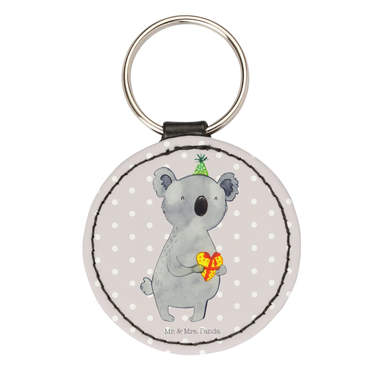 Okrągły brelok Koala prezent Koala, niedźwiedź koalowy