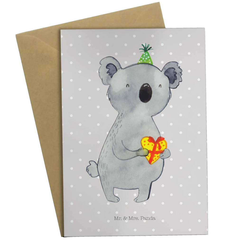 Greetings card Koala bear Gift Geburtstagskarte, Hochzeitskarte, Einladungskarte, Ansichtskarten, Glückwunschkarte, Klappkarte, Karte, Grußkarte, Koala, Koalabär, Geschenk, Party, Geburtstag