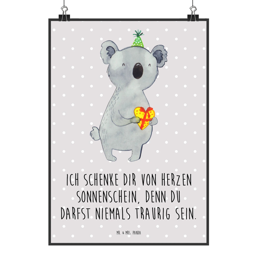 Poster Koala bear Gift Posterdruck, Panda Poster, Wandschmuck, Kunstdruck, wandkunst, Designposter, Wanddekoration, Mr. & Mrs. Panda Poster, Plakat, grafikposter, Wandposter, Deko Poster, Deko Bild, wanddruck, kunstposter, kunstdruck poster, Design Poster, Bild, typografie poster, wanddeko, Wandbild, drucke, Wanddeko Bild, Poster, Koala, Koalabär, Geschenk, Geburtstag, Party