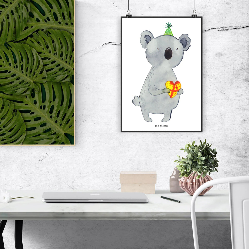 Poster Koala bear Gift Posterdruck, Panda Poster, Wandschmuck, Kunstdruck, wandkunst, Designposter, Wanddekoration, Mr. & Mrs. Panda Poster, Plakat, grafikposter, Wandposter, Deko Poster, Deko Bild, wanddruck, kunstposter, kunstdruck poster, Design Poster, Bild, typografie poster, wanddeko, Wandbild, drucke, Wanddeko Bild, Poster, Koala, Koalabär, Geschenk, Geburtstag, Party
