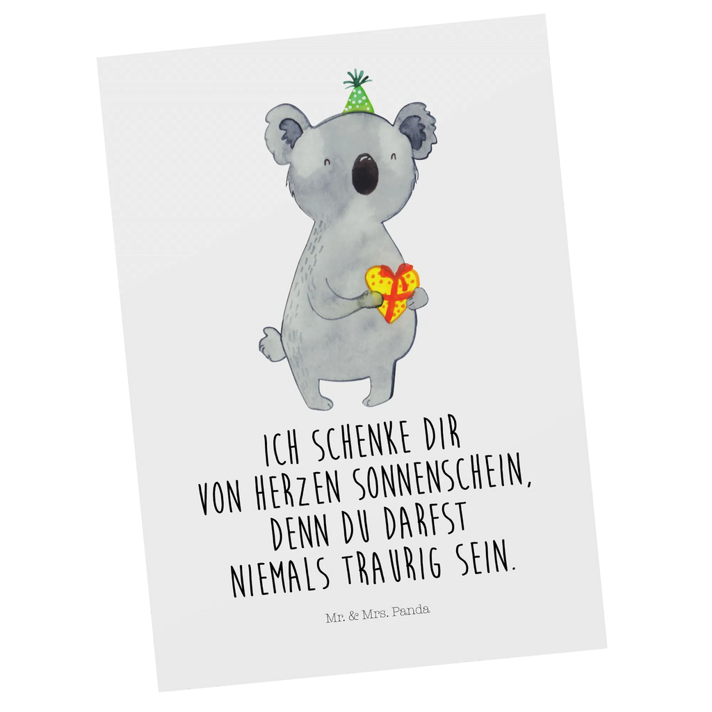 Postkarte Koala Geschenk Karte, Geschenkkarte, Grußkarte, Einladungskarte, Einladung, Geburtstagskarte, Dankeskarte, Einladung Geburtstag, Ansichtskarten, Einladungskarten Geburtstag, Ansichtskarte, Postkarte, Koala, Koalabär, Party, Geschenk, Geburtstag
