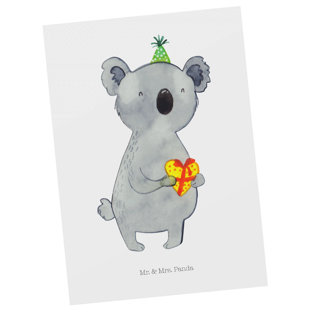 Postkarte Koala Geschenk Karte, Geschenkkarte, Grußkarte, Einladungskarte, Einladung, Geburtstagskarte, Dankeskarte, Einladung Geburtstag, Ansichtskarten, Einladungskarten Geburtstag, Ansichtskarte, Postkarte, Koala, Koalabär, Party, Geschenk, Geburtstag