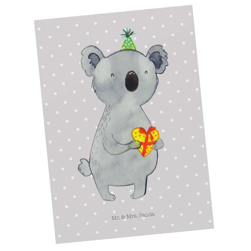 Postkarte Koala Geschenk Karte, Geschenkkarte, Grußkarte, Einladungskarte, Einladung, Geburtstagskarte, Dankeskarte, Einladung Geburtstag, Ansichtskarten, Einladungskarten Geburtstag, Ansichtskarte, Postkarte, Koala, Koalabär, Party, Geschenk, Geburtstag