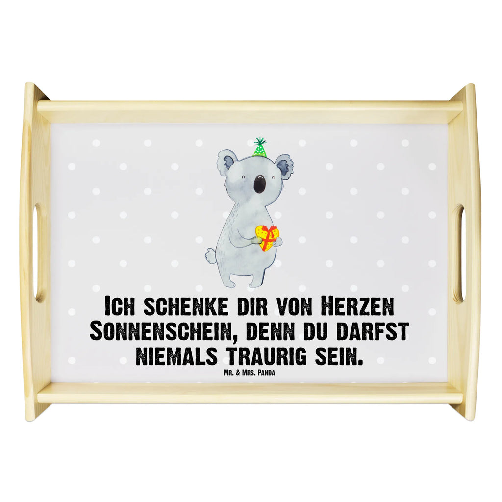 Serviertablett Koala Geschenk Tablett, Dekotablett, Küchentablett, Serviertablett, Frühstückstablett, Holztablett, Koala, Koalabär, Geburtstag, Party, Geschenk