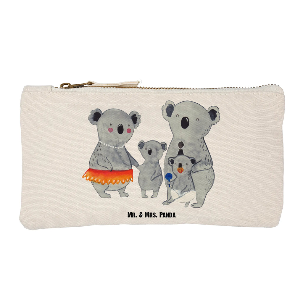 torebka na makijaż Rodzina koali Schminktasche, Schminkbeutel, beauty case, Kosmetikbeutel, kosmetiktäschchen, aufbewahrungstasche, Schminktäschchen, Kulturbeutel, beauty tasche, pencil case, Waschbeutel, Stiftemäppchen, Federmappe, pinsel tasche, Waschtasche, Etui, Mäppchen, utensilientasche, toiletry bag, Schlampermäppchen, aufbewahrungsbeutel, Kosmetiktasche, Kulturtasche, Bruder, Papa, Opa, Schwester, Oma, Familie, Vatertag, Mama, Muttertag, Koalas, Geschwister, Familienleben, Kinder, Family, Koala