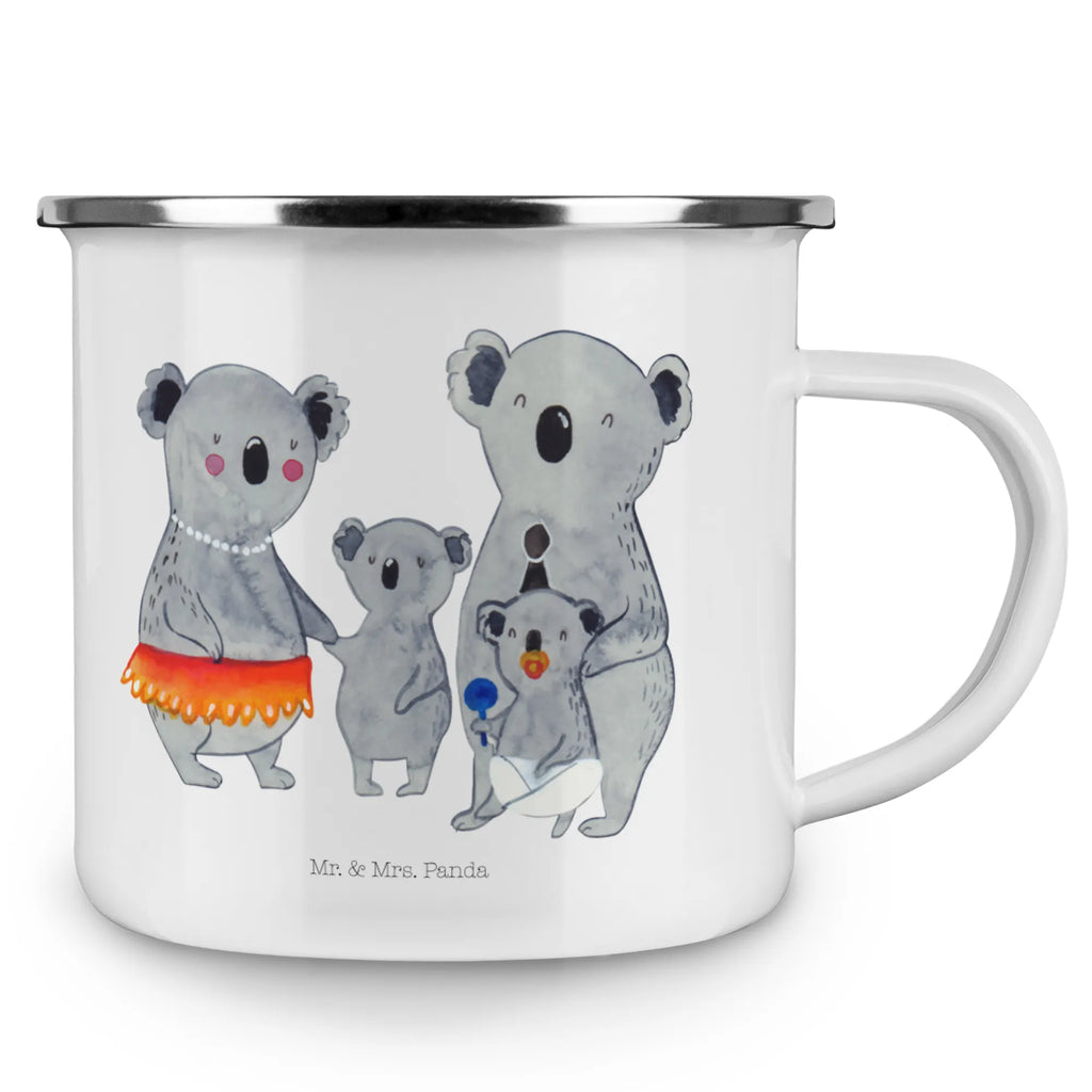 Enamel camping mug Koala Family wanderbecher, blechbecher, Campingbecher, wandertasse, Tasse, Emaille Tasse, Emailletasse, Teebecher, Emaille Becher, Pott, Trinkbecher, Becher, Tasse Emaille, becher emaille, Kaffeebecher, Teetasse, Metalltasse, Campingtasse, Blechtasse, Kaffeetasse, metallbecher, Reisebecher, emaillebecher, reisetasse, Oma, Opa, Muttertag, Familie, Schwester, Bruder, Vatertag, Mama, Papa, Familienleben, Family, Koalas, Geschwister, Kinder, Koala