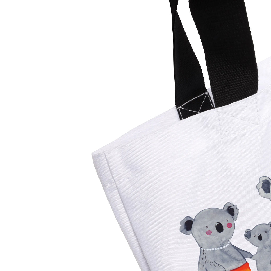 Shopper Koala Family XXL Tasche, Tüte, Strandtasche, Einkaufsbeutel, Ausflug, Beutel, Stofftasche, Schultasche, Einkaufstasche, Tragebeutel, XL, Freizeittasche, Schulbeutel, Shopper, Schultertasche, Alltagstasche, Papa, Mama, Bruder, Schwester, Muttertag, Familie, Vatertag, Opa, Oma, Kinder, Family, Familienleben, Koalas, Koala, Geschwister