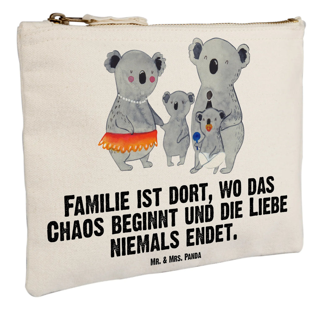 torebka na makijaż Rodzina koali Schminktasche, Schminkbeutel, beauty case, Kosmetikbeutel, kosmetiktäschchen, aufbewahrungstasche, Schminktäschchen, Kulturbeutel, beauty tasche, pencil case, Waschbeutel, Stiftemäppchen, Federmappe, pinsel tasche, Waschtasche, Etui, Mäppchen, utensilientasche, toiletry bag, Schlampermäppchen, aufbewahrungsbeutel, Kosmetiktasche, Kulturtasche, Bruder, Papa, Opa, Schwester, Oma, Familie, Vatertag, Mama, Muttertag, Koalas, Geschwister, Familienleben, Kinder, Family, Koala