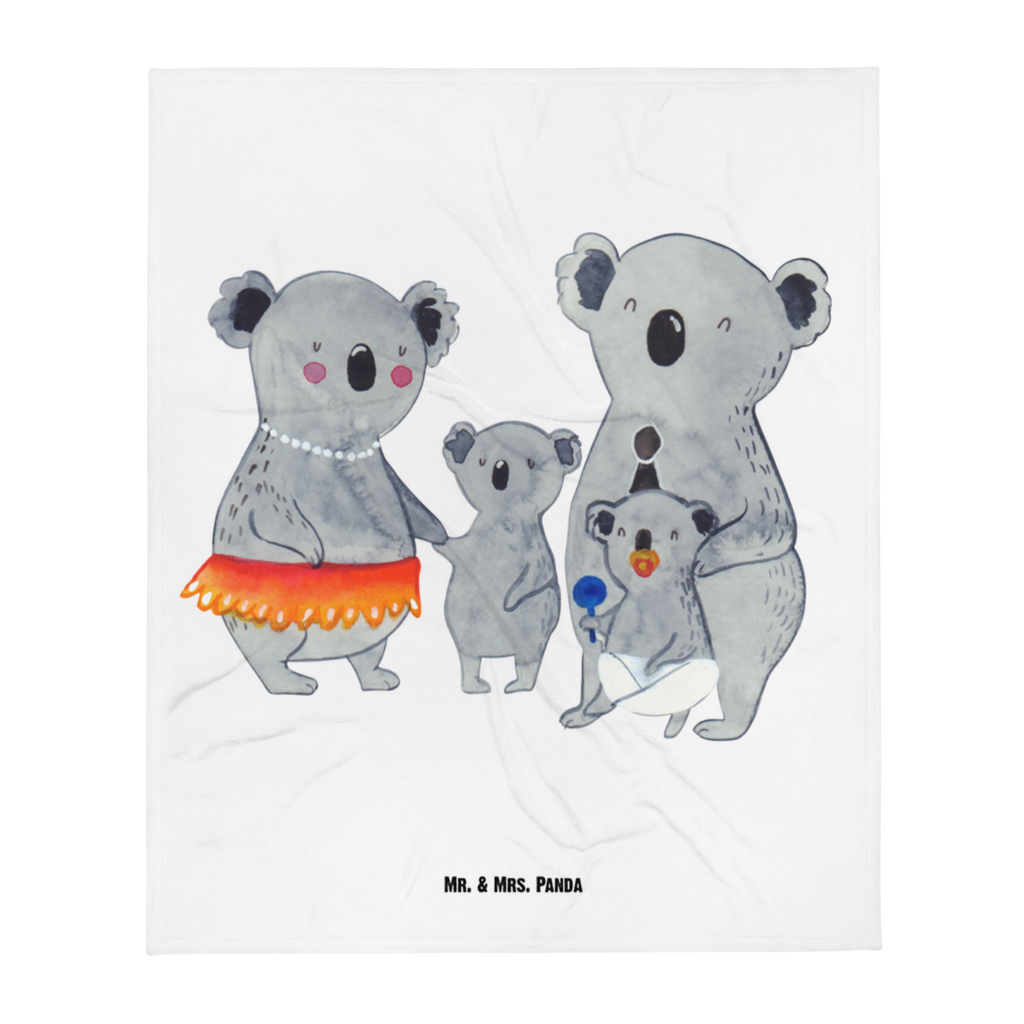 Babydecke Koala Familie Babydecke, Babygeschenk, Geschenk Geburt, Babyecke Kuscheldecke, Krabbeldecke, Familie, Vatertag, Muttertag, Bruder, Schwester, Mama, Papa, Oma, Opa, Koala, Koalas, Family, Kinder, Geschwister, Familienleben